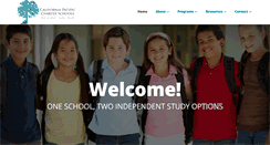 Desktop Screenshot of californiapacificcharterschools.org